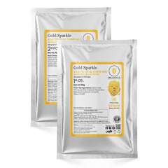 GOLD SPARKLE ALGAE PEEL-OFF GEL POWDER MASK 125 GM