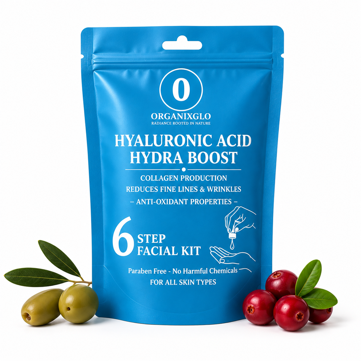 ORGANIXGLO HYALURONIC ACID HYDRA BOOST KIT 43 GM