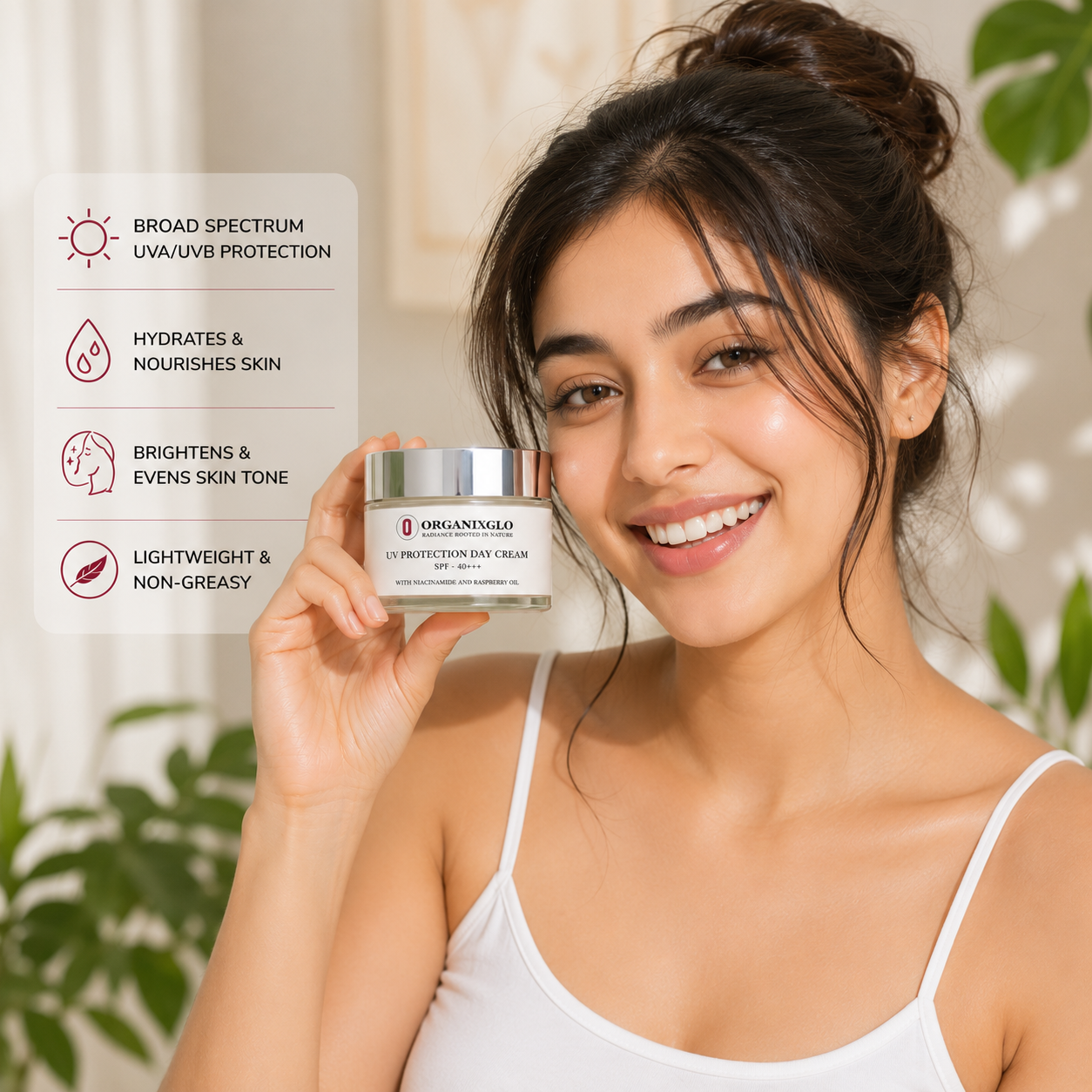 UV PROTECTION DAY CREAM WITH SPF 40 PA++++