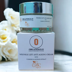 WRINKLE LIFT ANTI AGEING CREAM WITH TURMERIC & SAFFRON